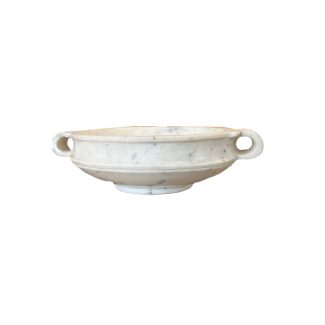 Marble Bowl with Handles