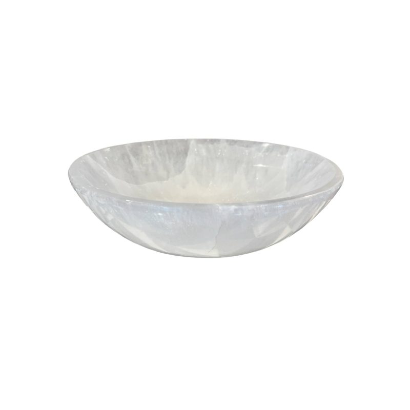 Selenite Round Bowl XL