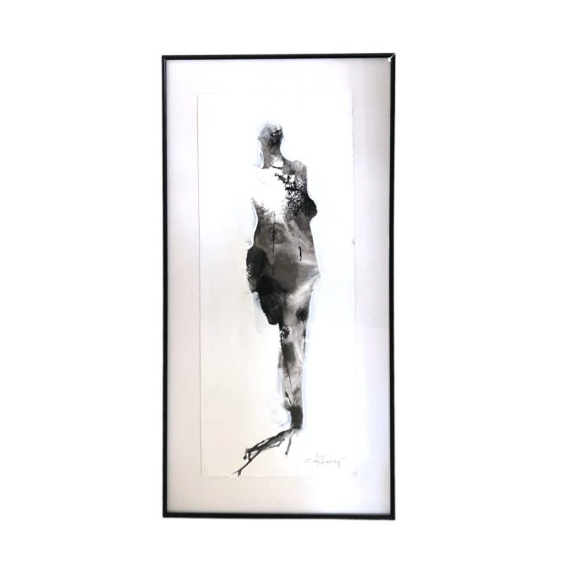 Black Ink Figure by Catie Radney