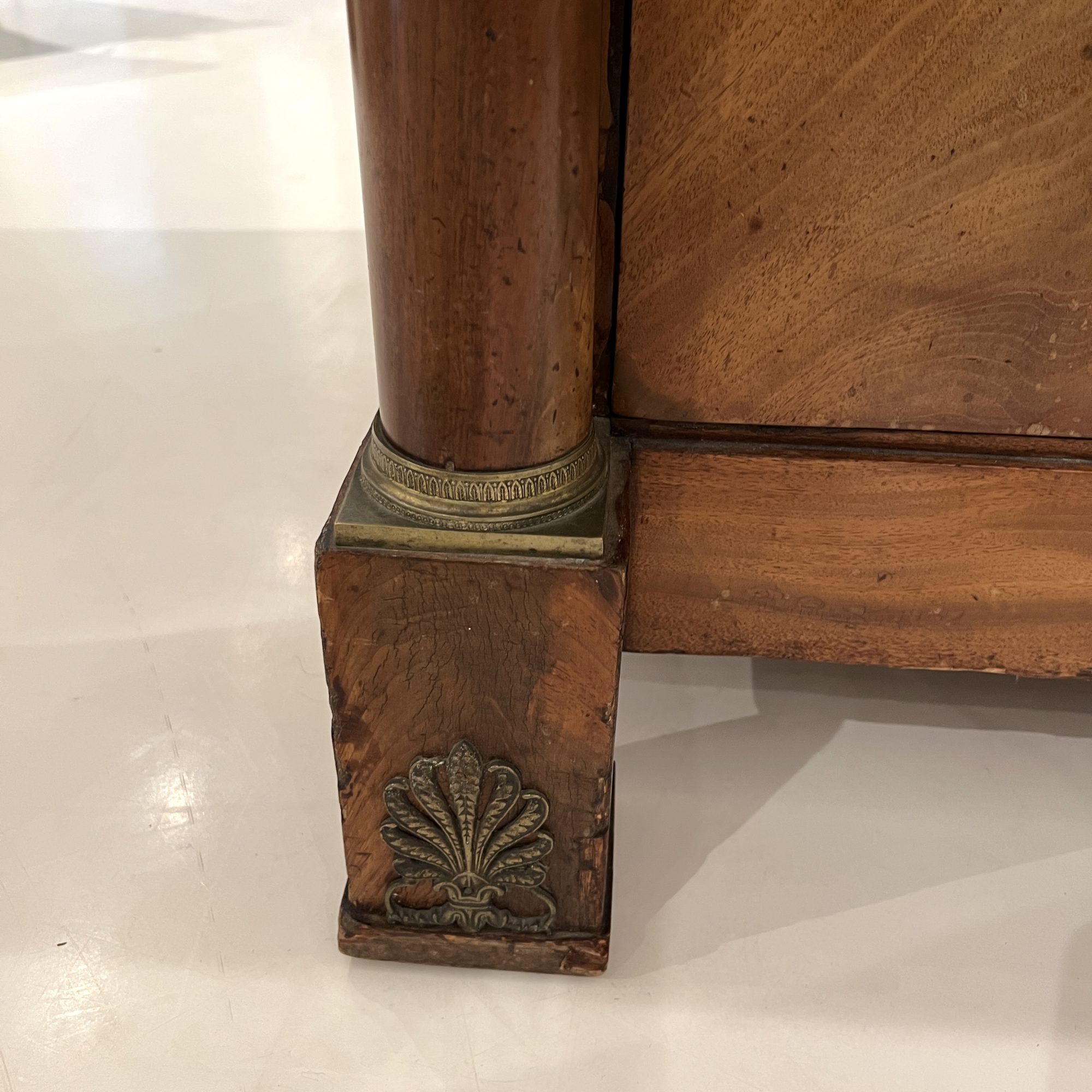19th Century Empire Marble Top Commode - Image 6