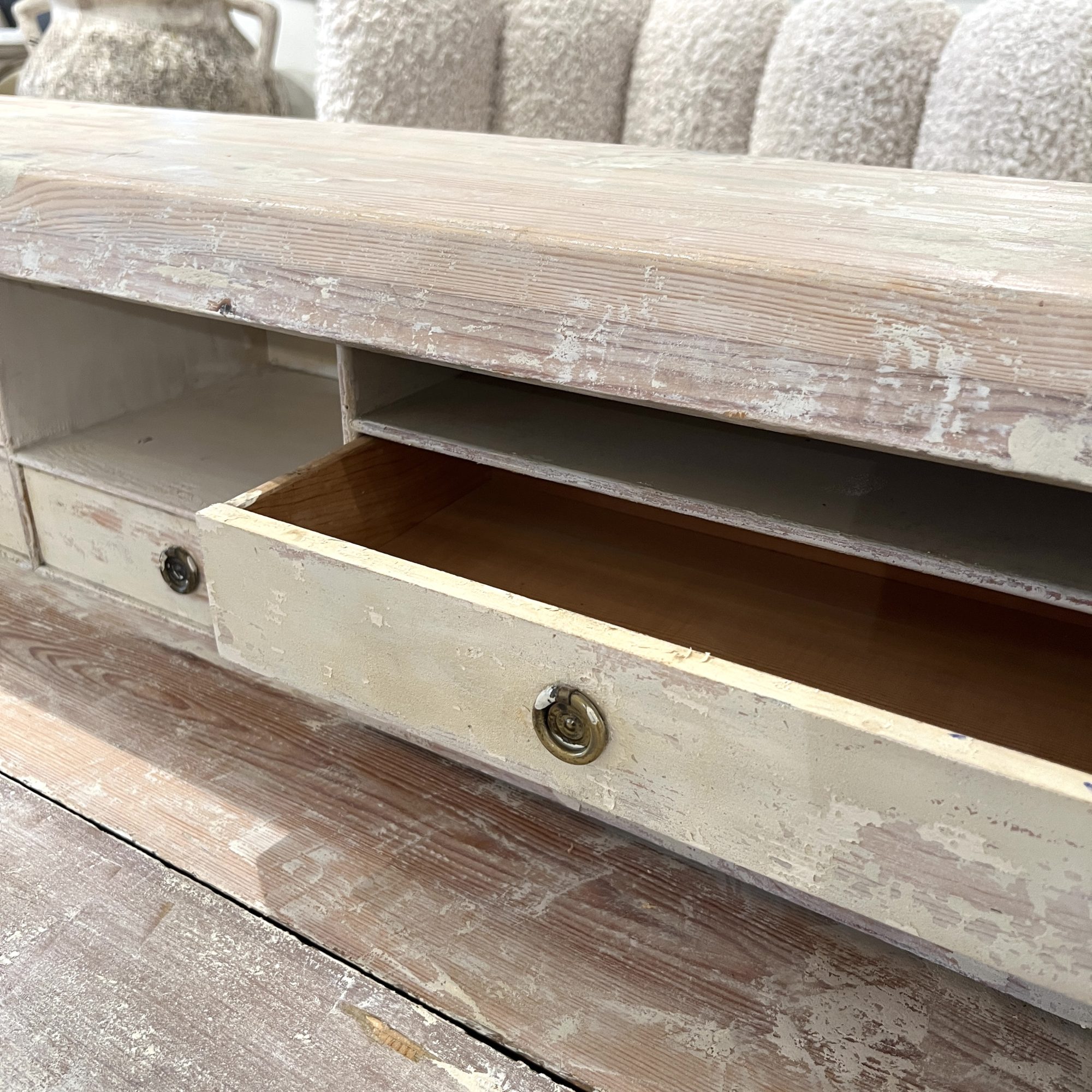 19th Century Swedish Gustavian Antique Desk - Image 11
