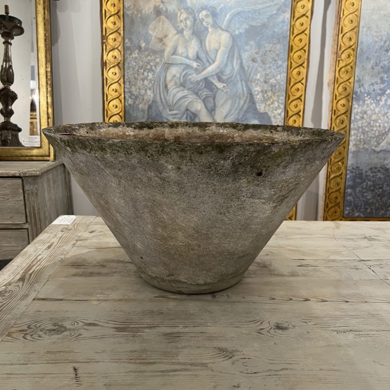 Antique Willy Guhl Tapered Planter - Image 2