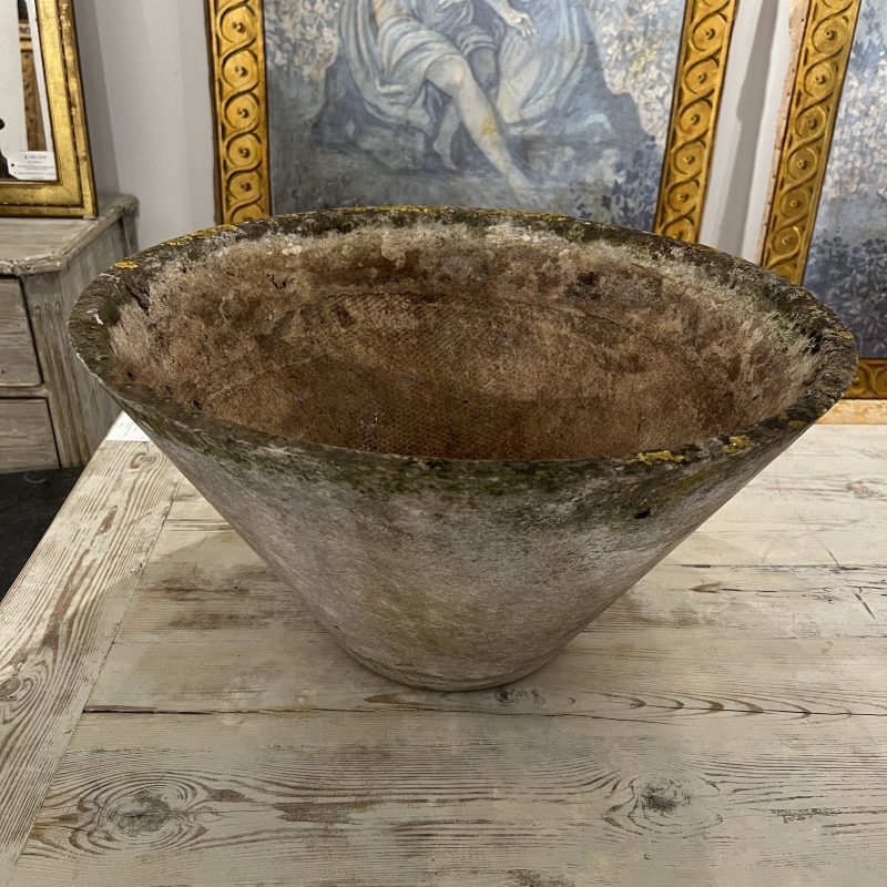 Antique Willy Guhl Tapered Planter - Image 3