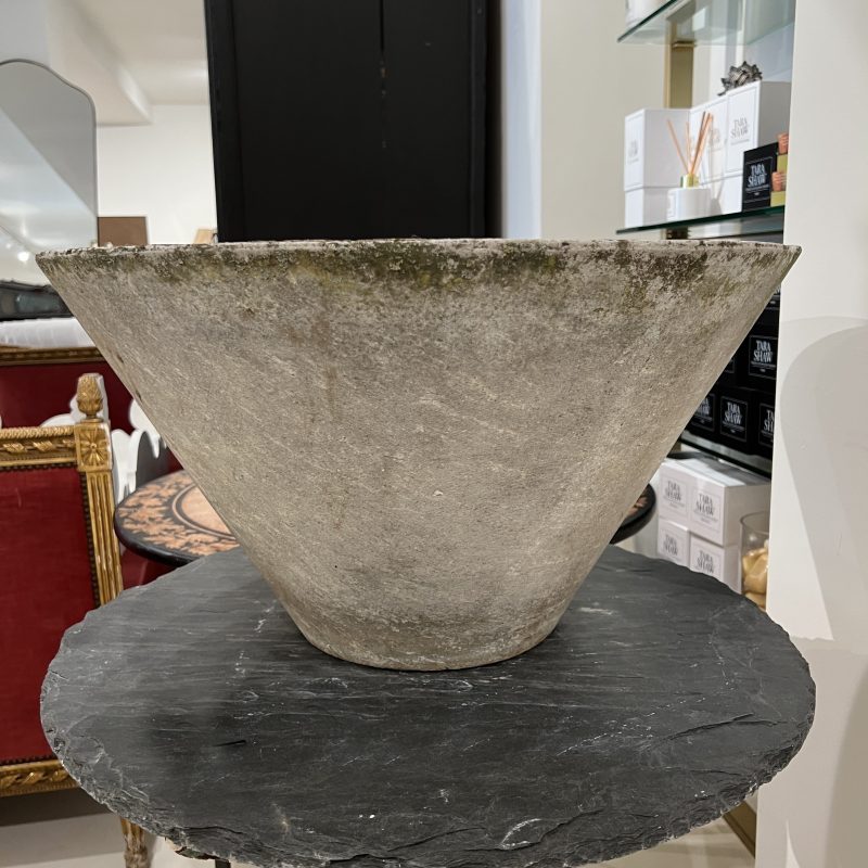 Antique Willy Guhl Tapered Planter - Image 2