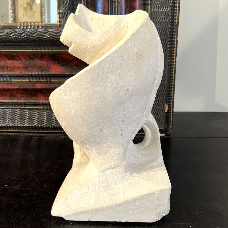 Mid-Century European Contemporary Antique Stone Sculpture - Image 4