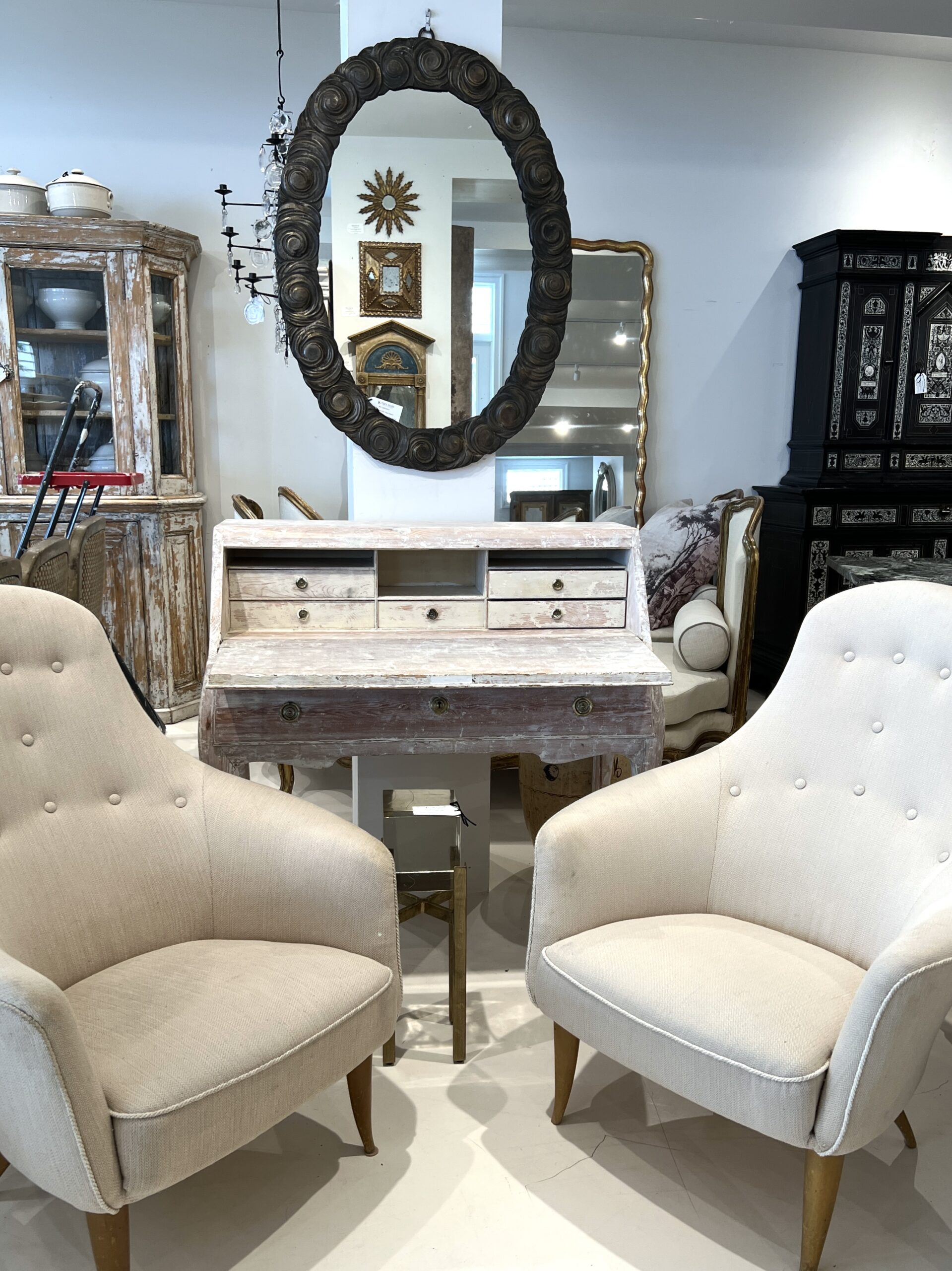 Mid-Century Swedish Pair of Kerstin Holmquist "Adam" Chairs - Image 7