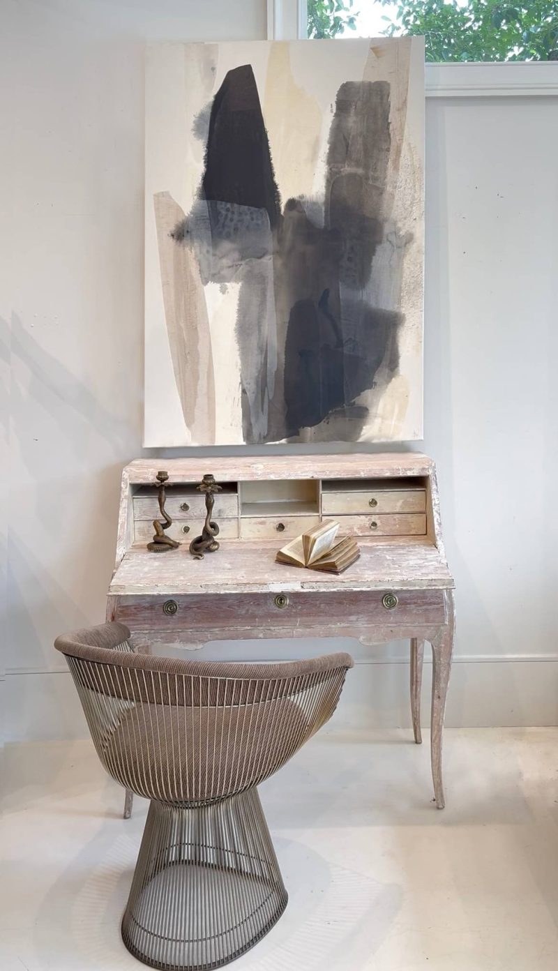 19th Century Swedish Gustavian Antique Desk - Image 12