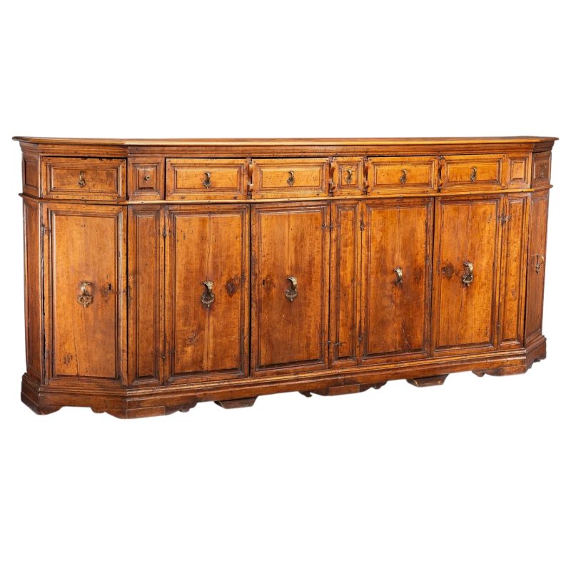 17th Century Italian Antique Walnut Buffet - Image 2