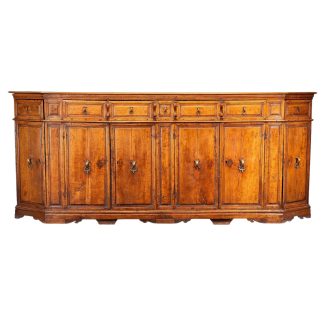 17th Century Italian Antique Walnut Buffet