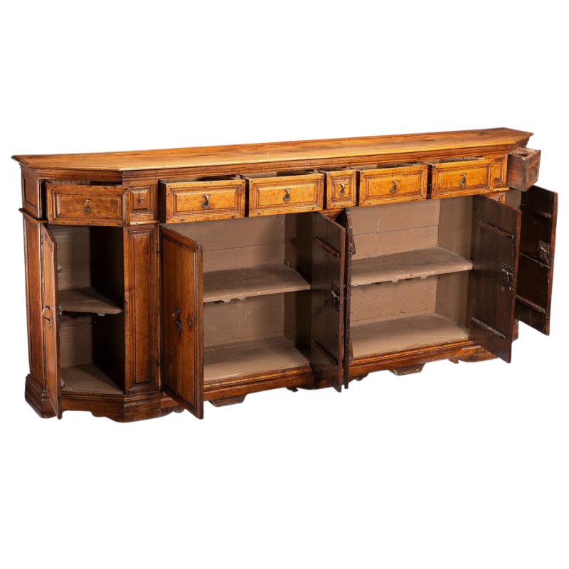 17th Century Italian Antique Walnut Buffet - Image 3