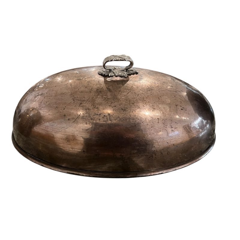 Large Silver Plate Cloche