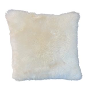 White Fur Pillow