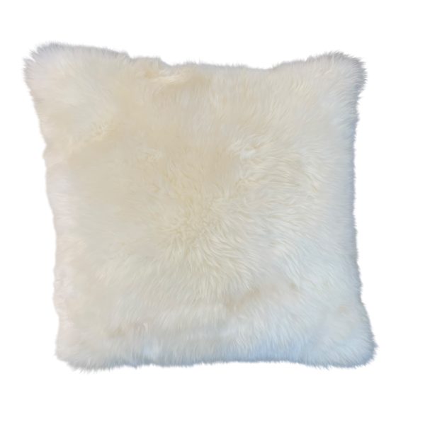 White Fur Pillow