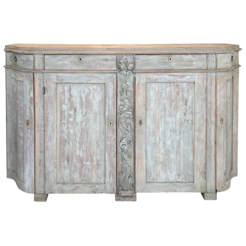 18th Century Swedish Rococo Antique Buffet