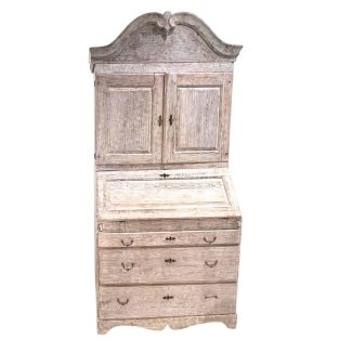 19th Century Swedish Tall Case Antique Secretaire