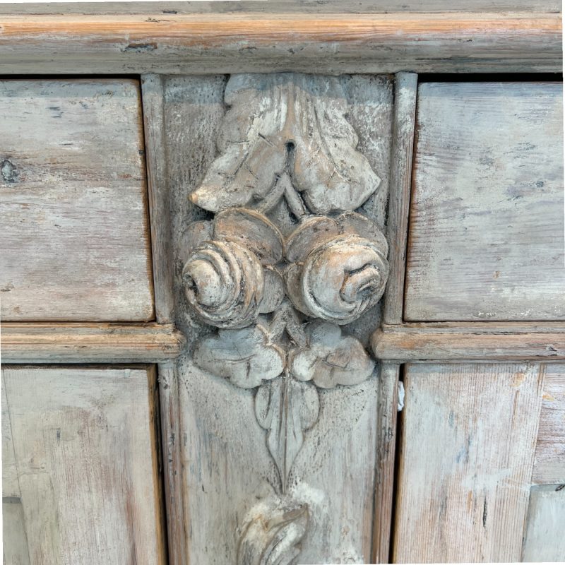 18th Century Swedish Rococo Antique Buffet - Image 2