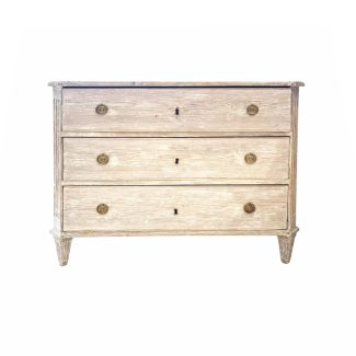 18th Century Swedish Gustavian Antique Painted Chest