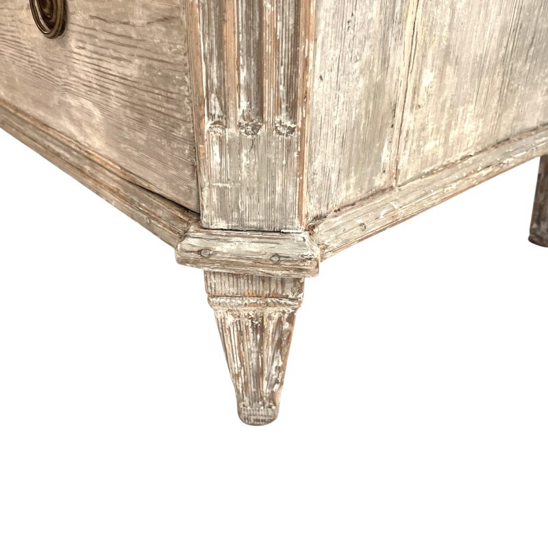 18th Century Swedish Gustavian Antique Painted Chest - Image 6