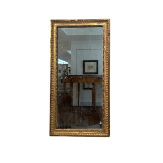 18th Century French Louis XVI Gilded Antique Mirror - Small
