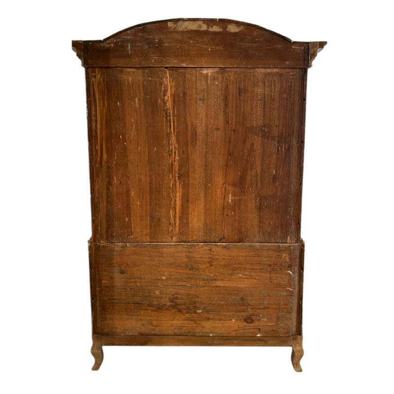 19th Century Swedish Rococo White Antique Buffet Deux Corps - Image 3