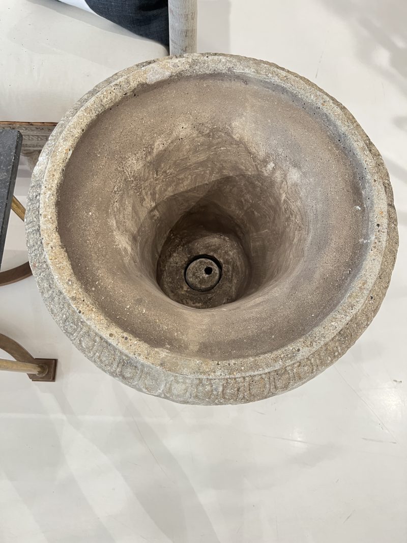 Antique Swedish Pr of Jardinieres - after the Borghese Vase - Image 7