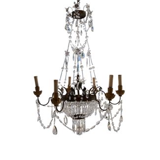 18th Century Italian Antique Chandelier from Genoa
