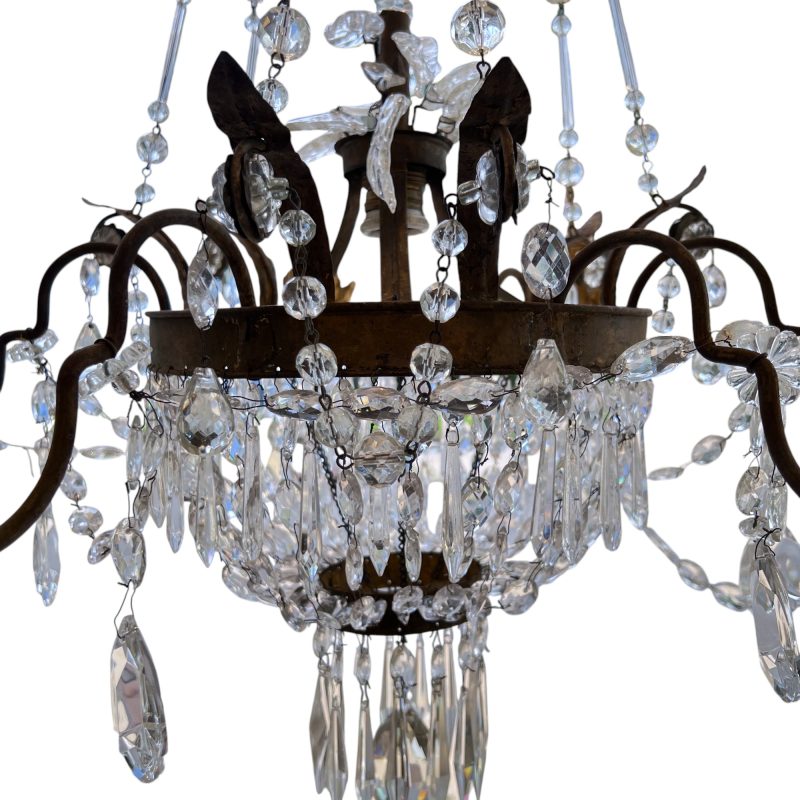 18th Century Italian Antique Chandelier from Genoa - Image 3