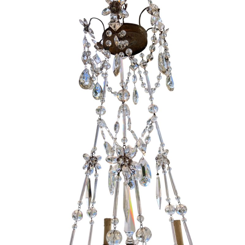18th Century Italian Antique Chandelier from Genoa - Image 4