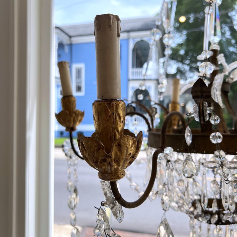 18th Century Italian Antique Chandelier from Genoa - Image 6
