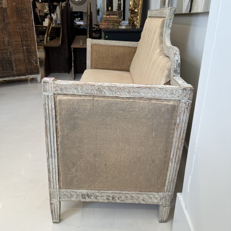 19th Century Swedish Neoclassical Antique Bench - Image 5