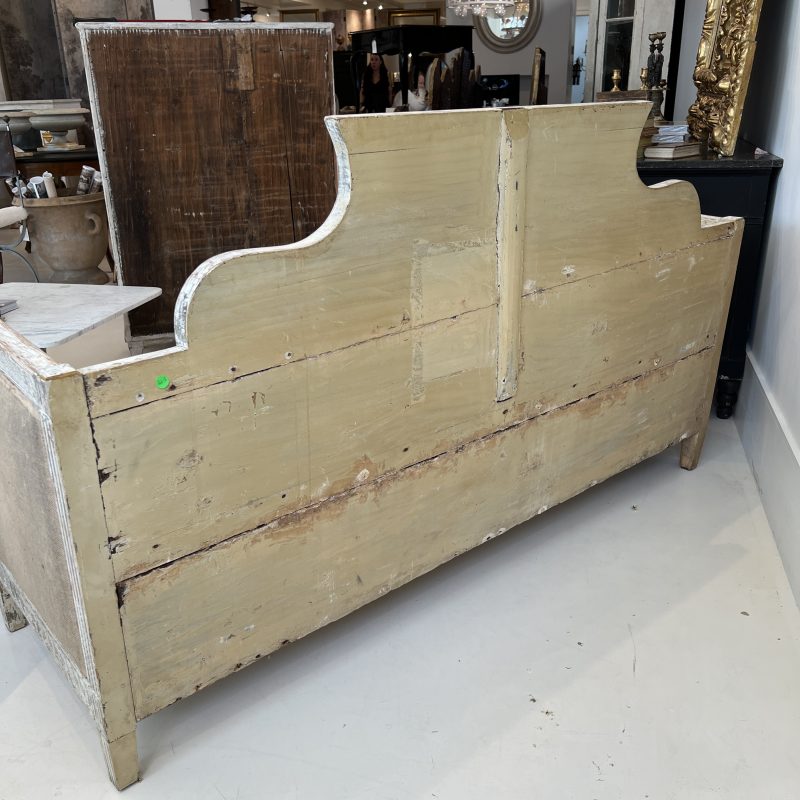 19th Century Swedish Neoclassical Antique Bench - Image 6