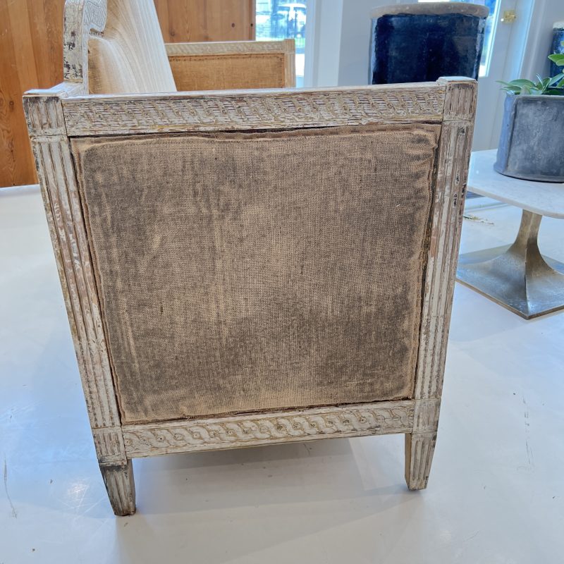 19th Century Swedish Neoclassical Antique Bench - Image 9