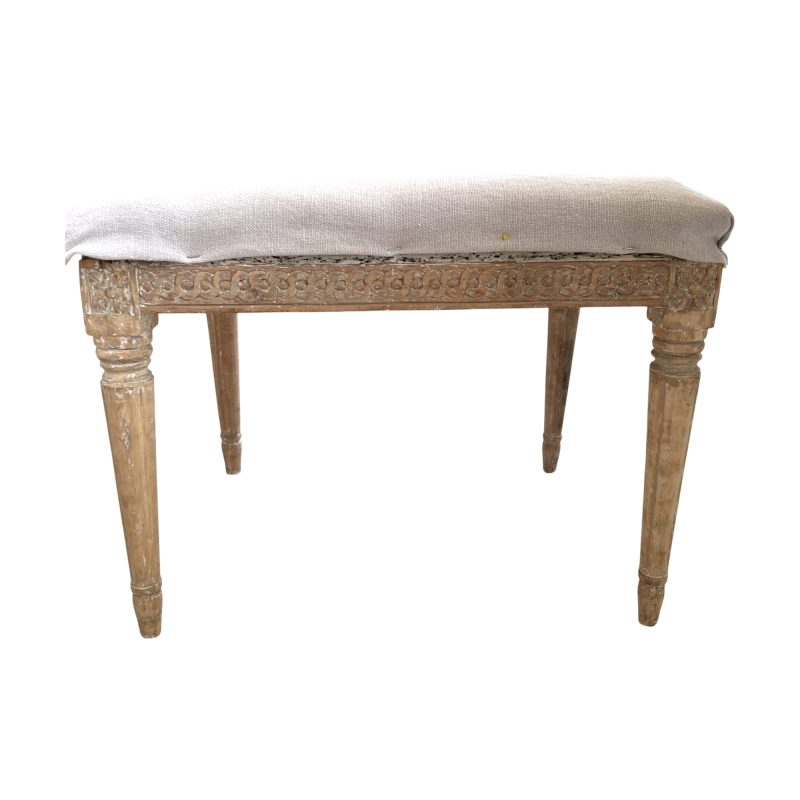 19th Century Swedish Gustavian Antique Tabouret - Image 3