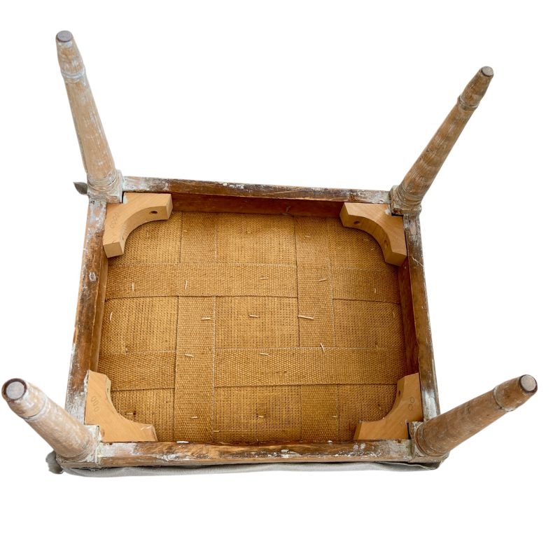 19th Century Swedish Gustavian Antique Tabouret - Image 6