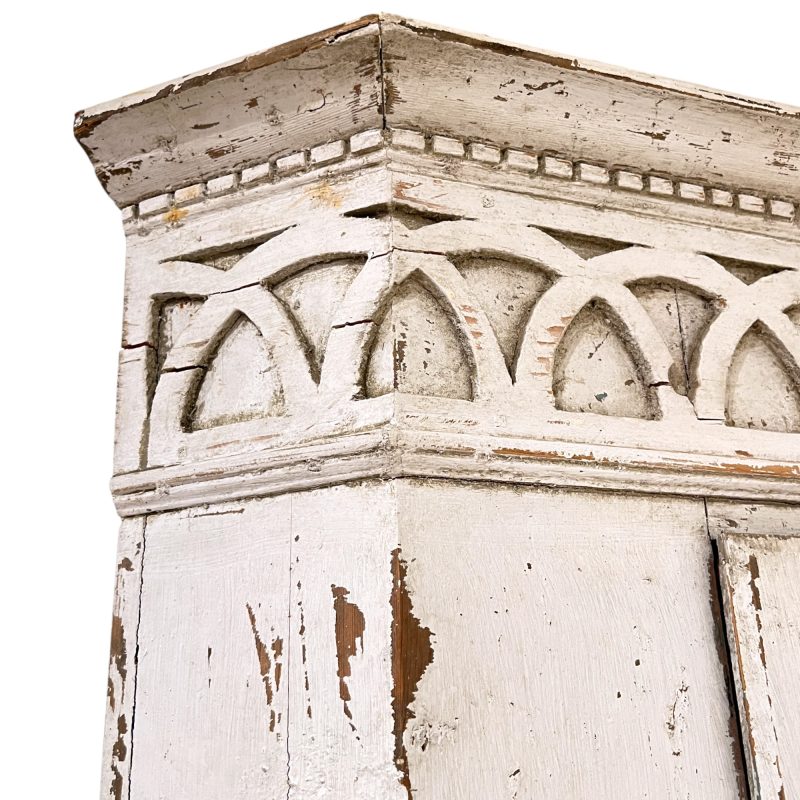 18th Century Swedish Gustavian Corner Antique Cabinet - Image 6