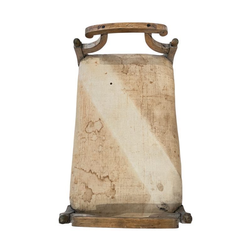 19th Century Swedish Gustavian Painted & Gilded Antique Bench - Image 9
