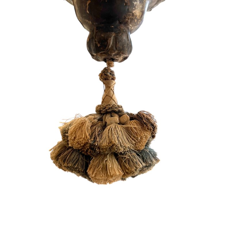 18th Century Italian Silverleaf Wood Antique Lantern from Milano - Image 4