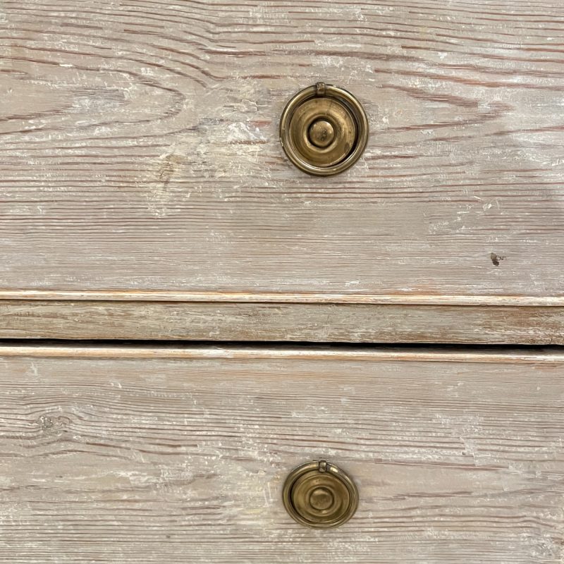 18th Century Swedish Gustavian Antique Painted Chest - Image 8
