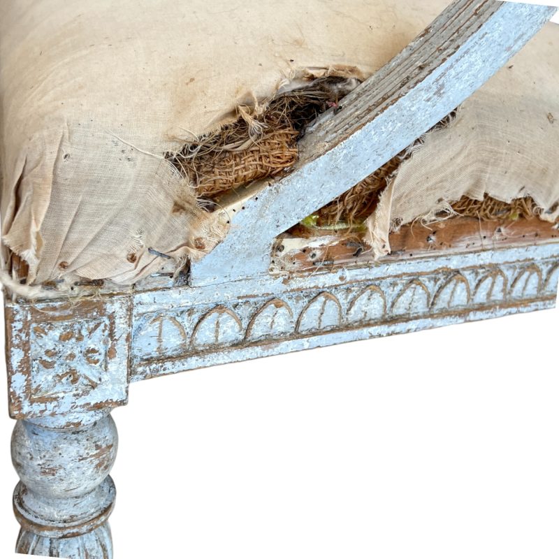 19th Century Swedish Gustavian Pair of Antique Barrel Back Chairs - Image 11