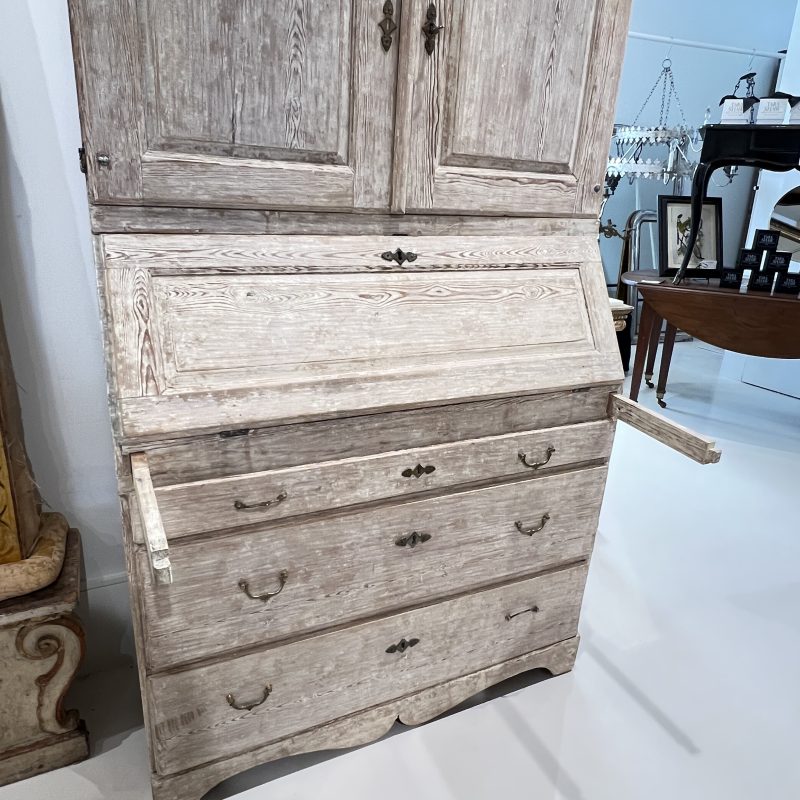 19th Century Swedish Tall Case Antique Secretaire - Image 3
