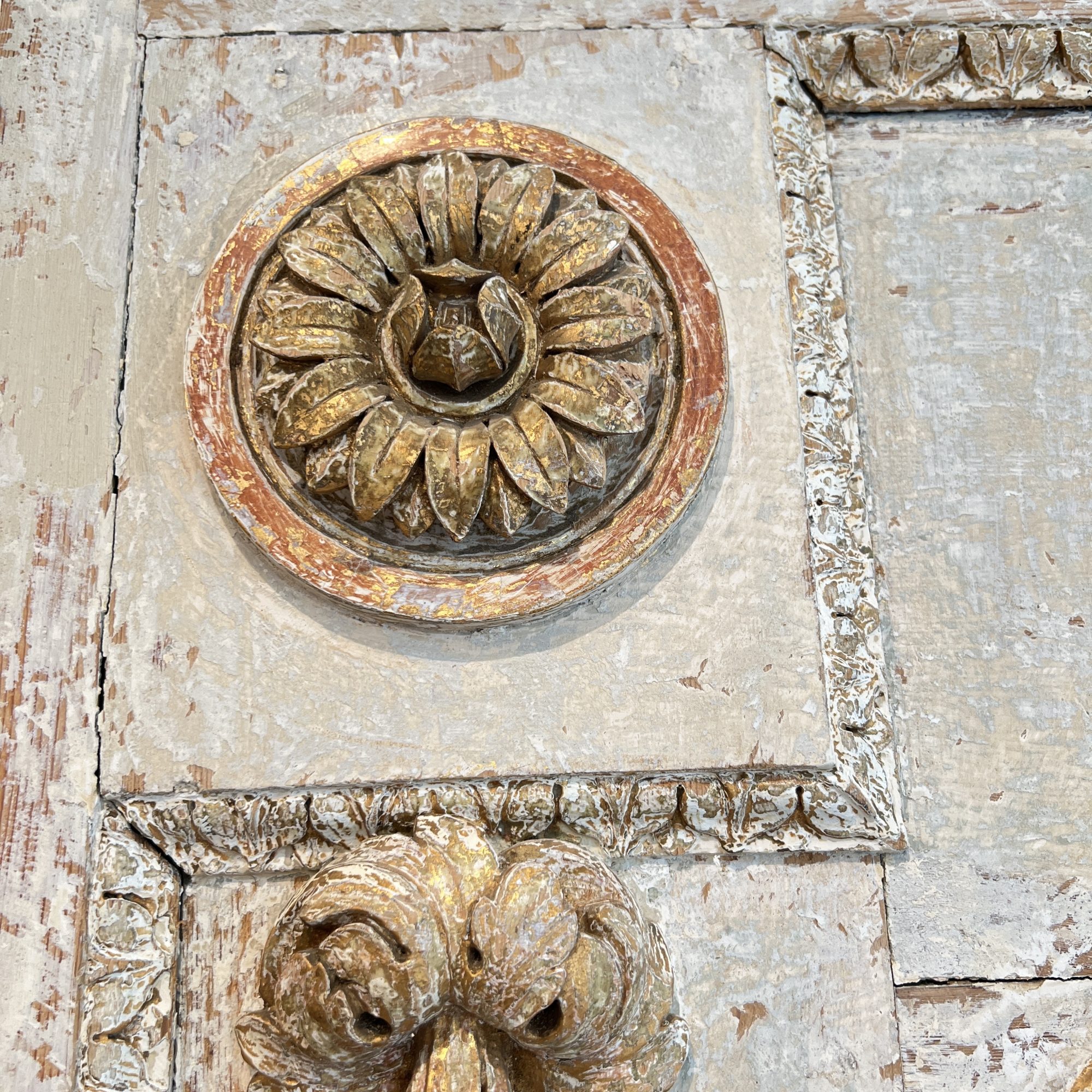 18th Century Swedish Antique Trumeau - Image 3