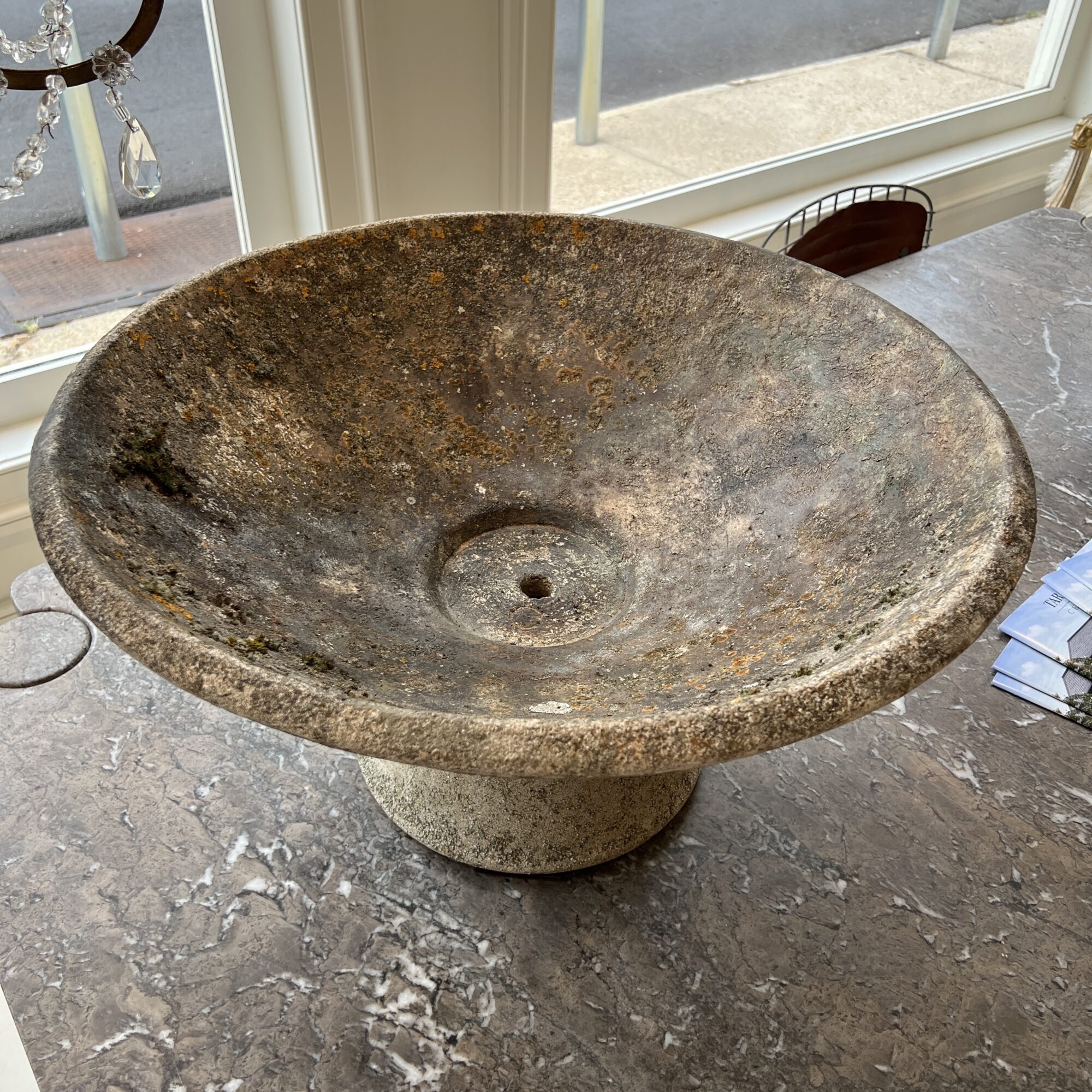 Antique French Pair of Willy Guhl Jardinieres on Stands - Image 4