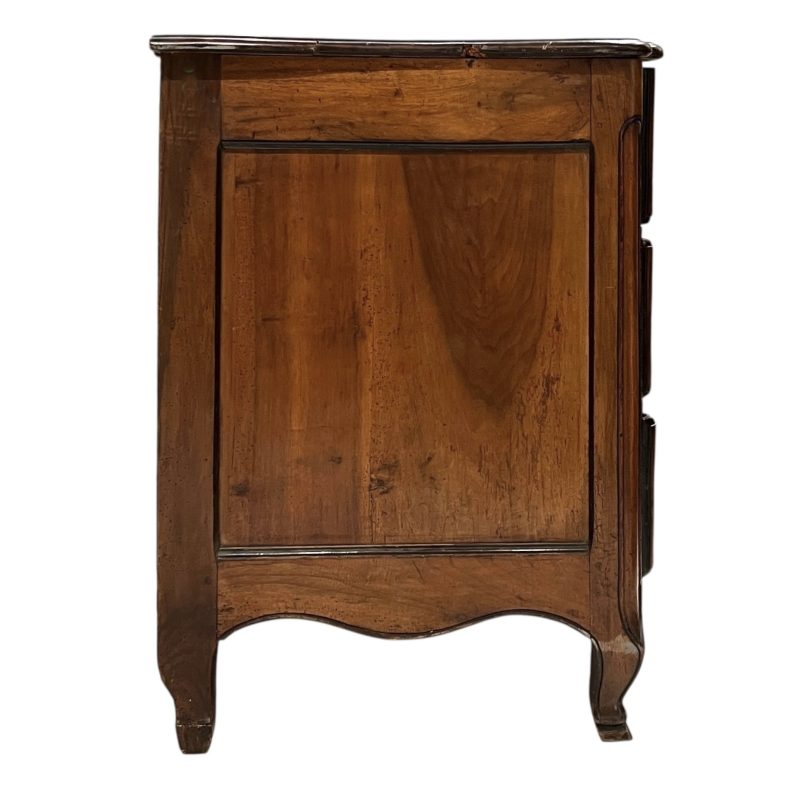 18th Century French Walnut Antique Chest from Bordeaux - Image 4