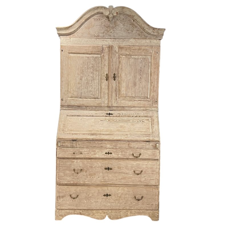 19th Century Swedish Tall Case Antique Secretaire - Image 2