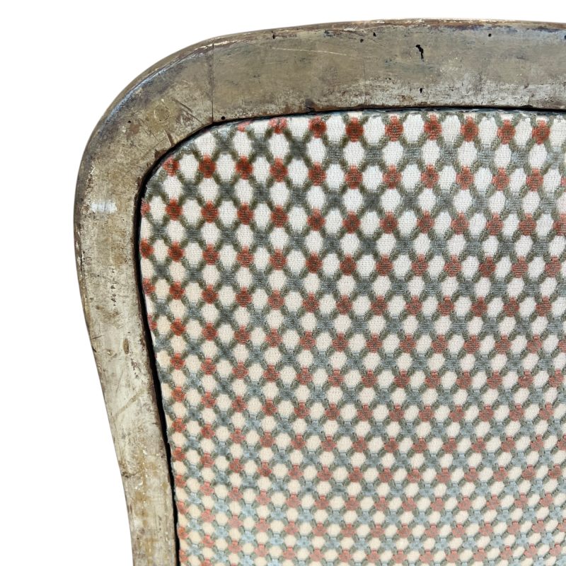 18th Century/19th Century Italian Louis XVI Set of 10 Antique Painted and Gilded Chairs - Image 13