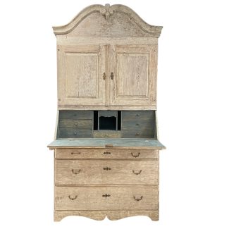 19th Century Swedish Tall Case Antique Secretaire
