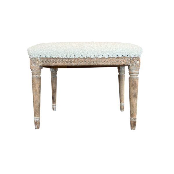 19th Century Swedish Gustavian Antique Tabouret-Stool
