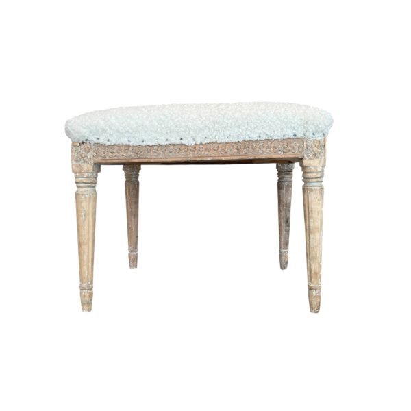 19th Century Swedish Gustavian Antique Tabouret-Stool