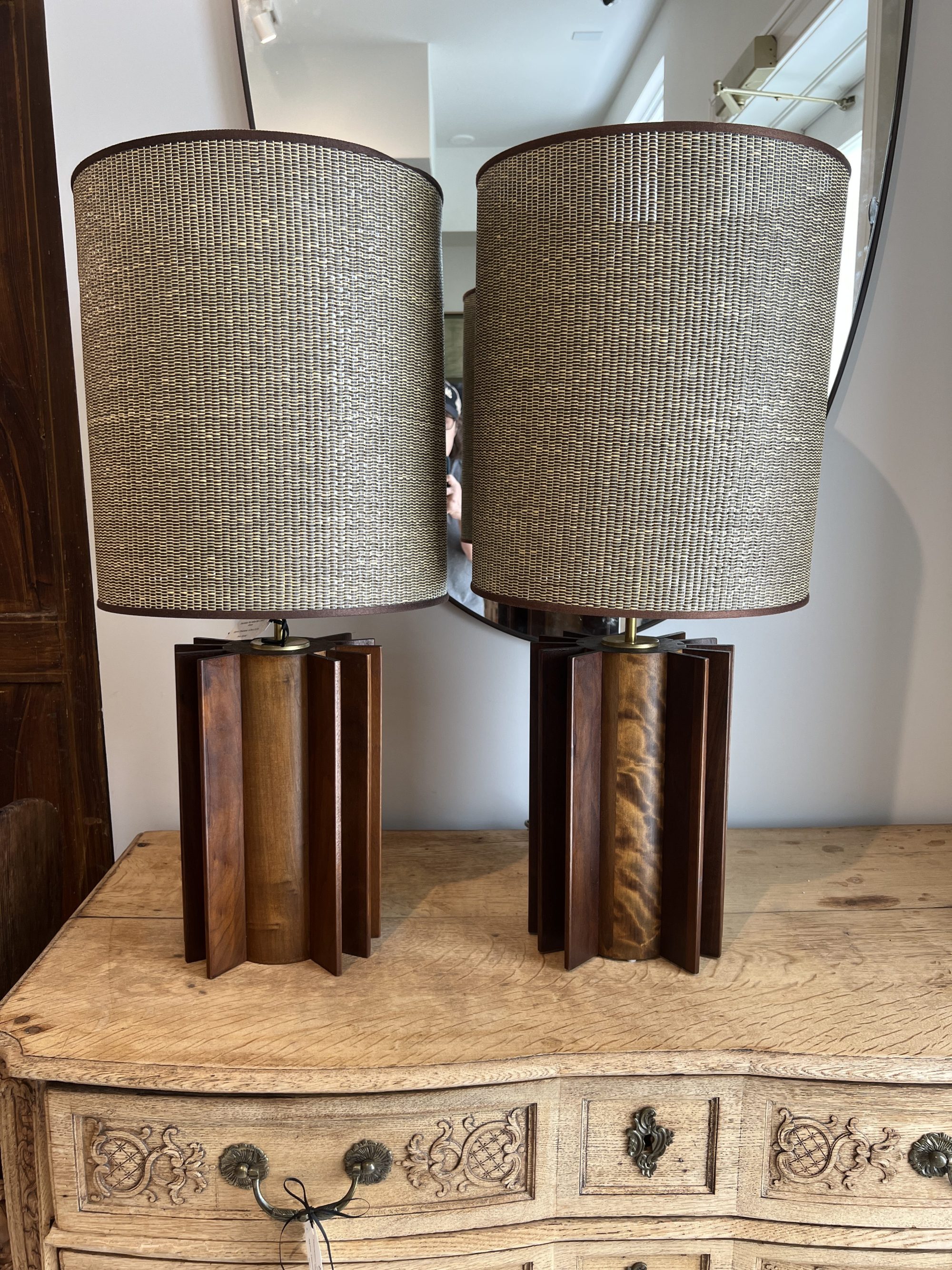 Mid-Century Italian Pair Table Lamps - Image 3