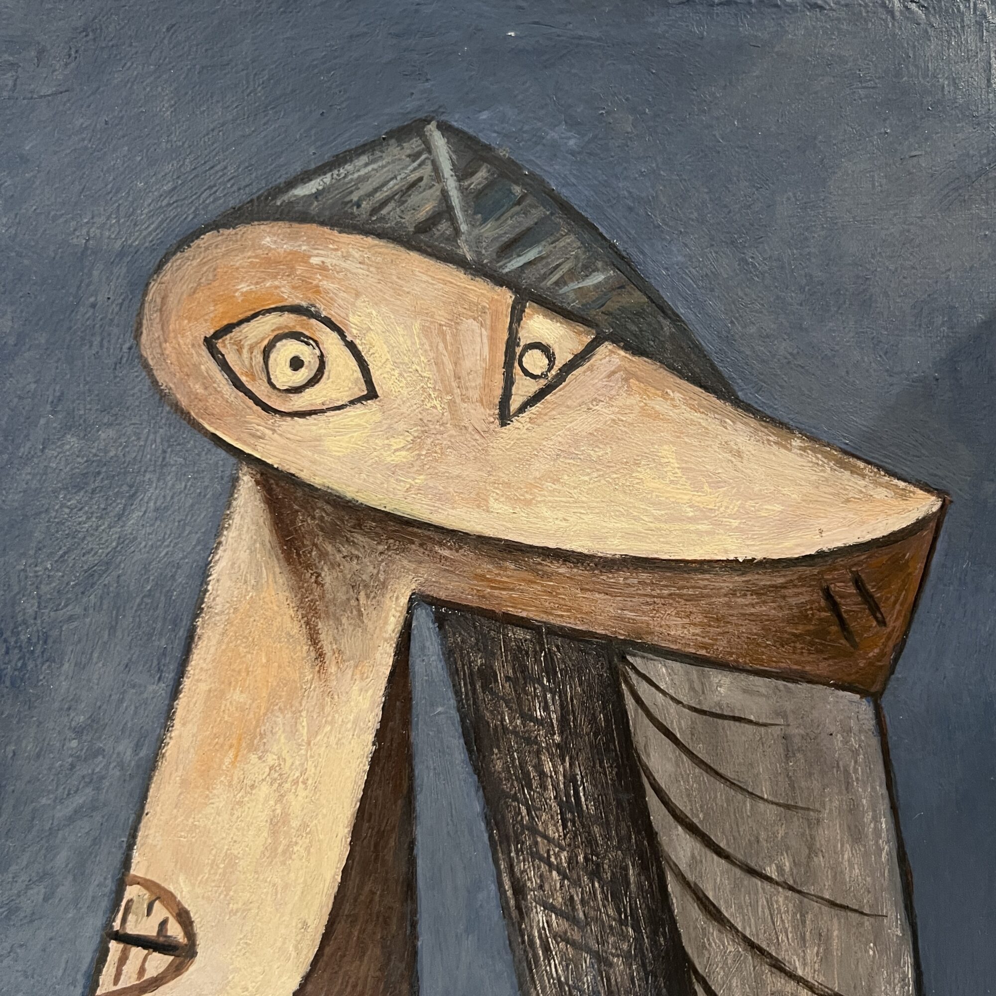 Picasso Oil & Mix Media on Canvas with Certificate of Authenticity - Image 6
